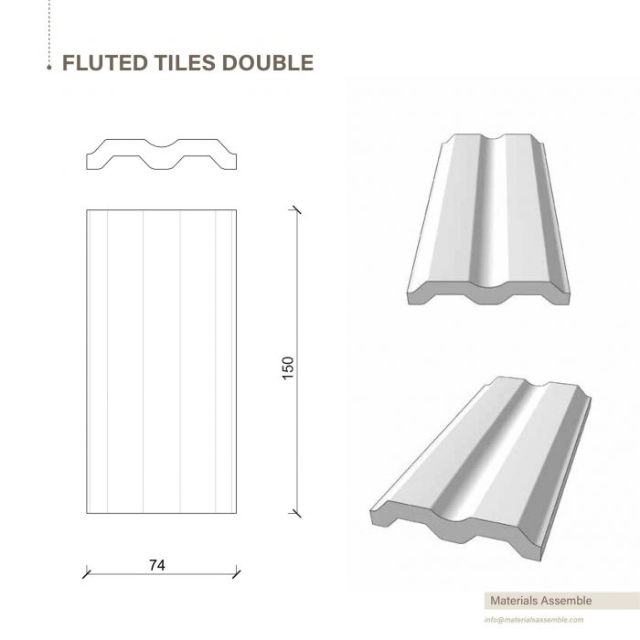 Fluted Tiles Double - Image 4