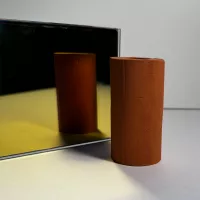 Light Yellow Mirrored Glass - Image 3