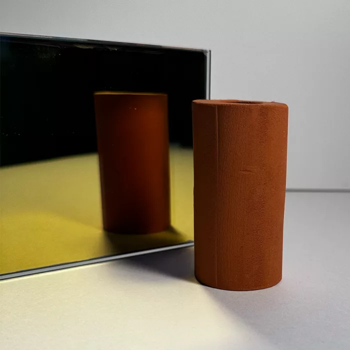 Light Yellow Mirrored Glass - Image 3