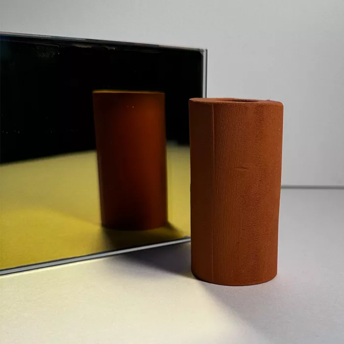 Light Yellow Mirrored Glass - Image 3