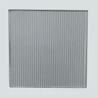 Decorative Clear Fluted Glass #5 - Image 2