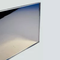 Silver Mirrored Glass