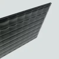 Green Fluted Glass - Image 2