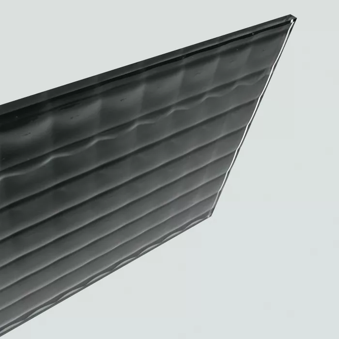 VRE 03V SALBBIA 1 Green Fluted Glass - Image 2