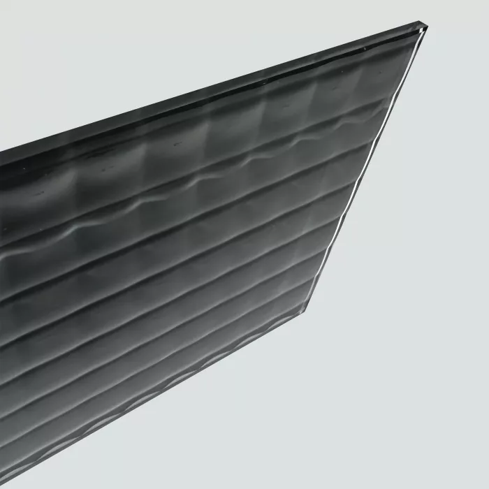 Green Fluted Glass - Image 2