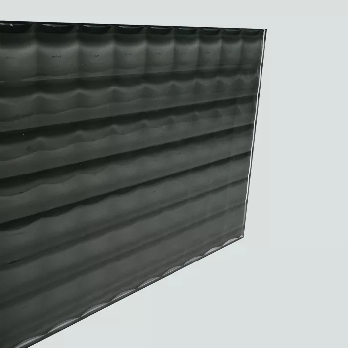 VRE 03V SALBBIA 2 Green Fluted Glass - Image 1