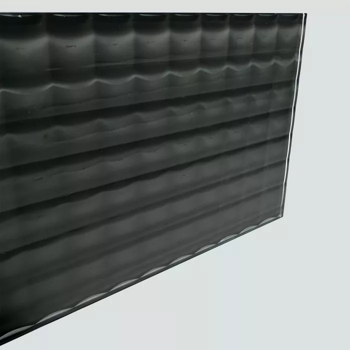 Green Fluted Glass - Image 3