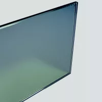 Light Blue Mirrored Glass - Image 2