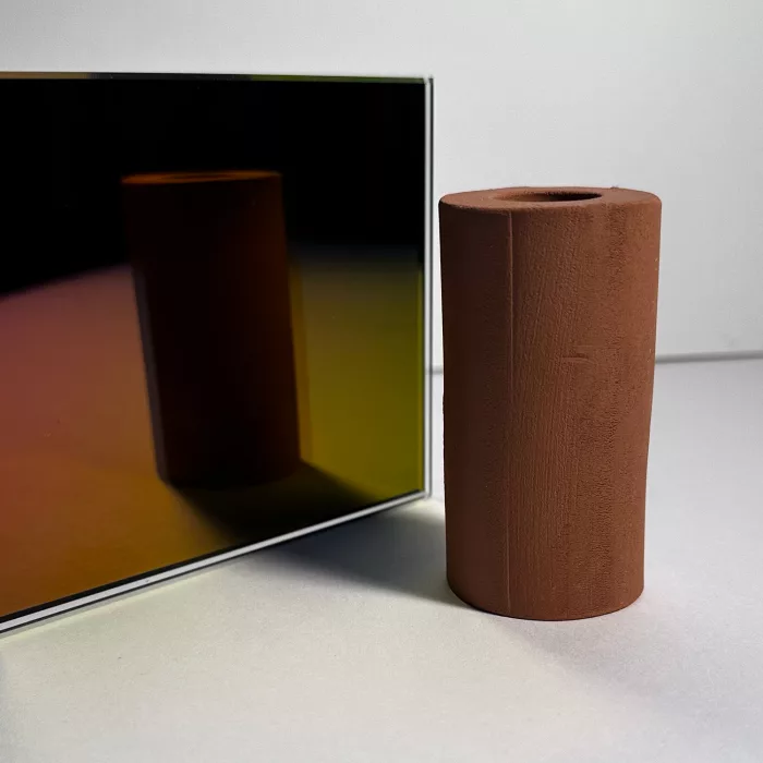 Pink Mirrored Glass - Image 3