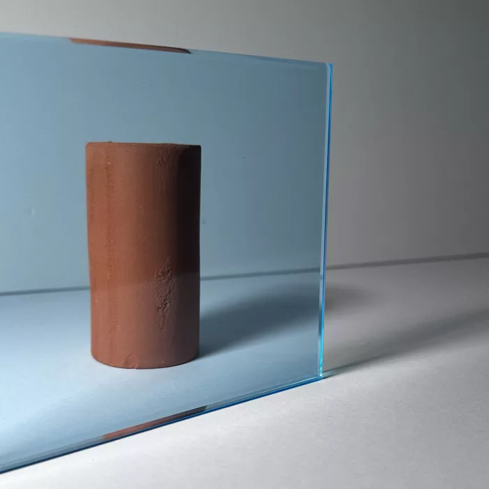 Light Blue Laminated Glass - Image 3