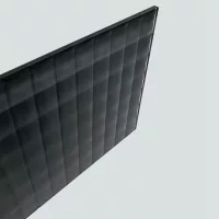 Grey Fluted Glass - Image 2