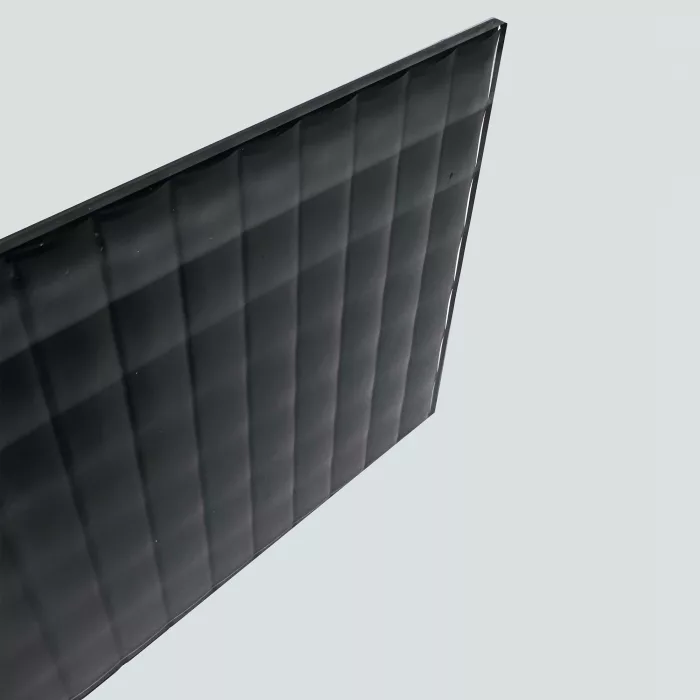 VRE03 V GREY 2 Grey Fluted Glass - Image 2