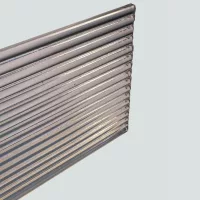 Decorative Clear Fluted Glass #1 - Image 2