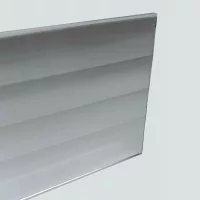 Decorative Clear Fluted Glass #3