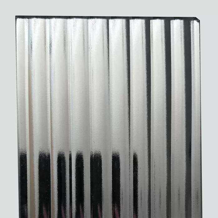 Fluted Mirrored Glass - Image 2