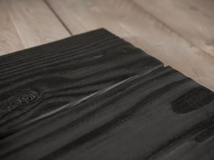 Burned Wood Douglas Brushed Stained - Image 3