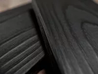 Burned Wood mod. Radiata Pine Brushed Stained