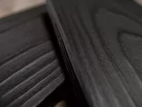 Burned Wood mod. Radiata Pine Brushed Stained