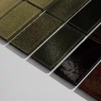 Volcanic Ash-Glazed Verdigris Tile H - Image 5