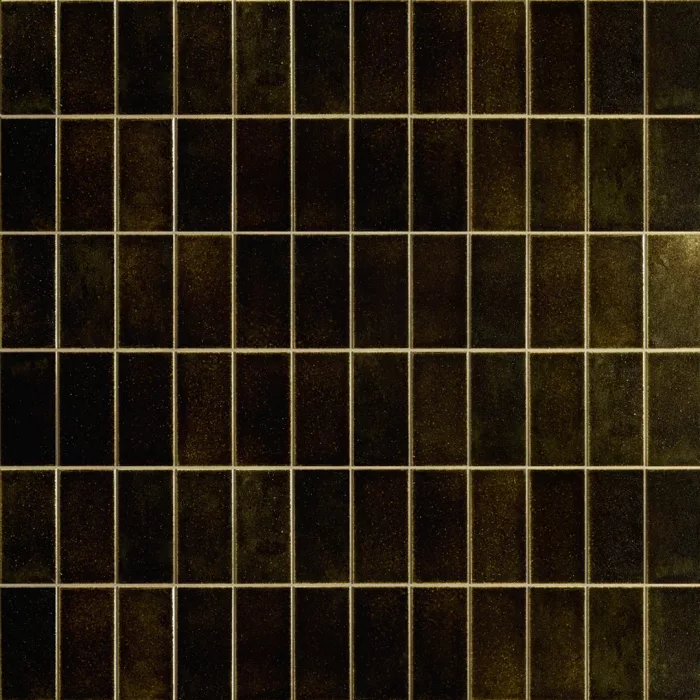 Volcanic Ash-Glazed Verdigris Tile H - Image 2