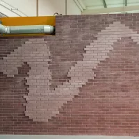 Gillespie Magenta Light Recycled Brick - Image 5