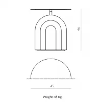Arco Stone Coffee Table - Image 4