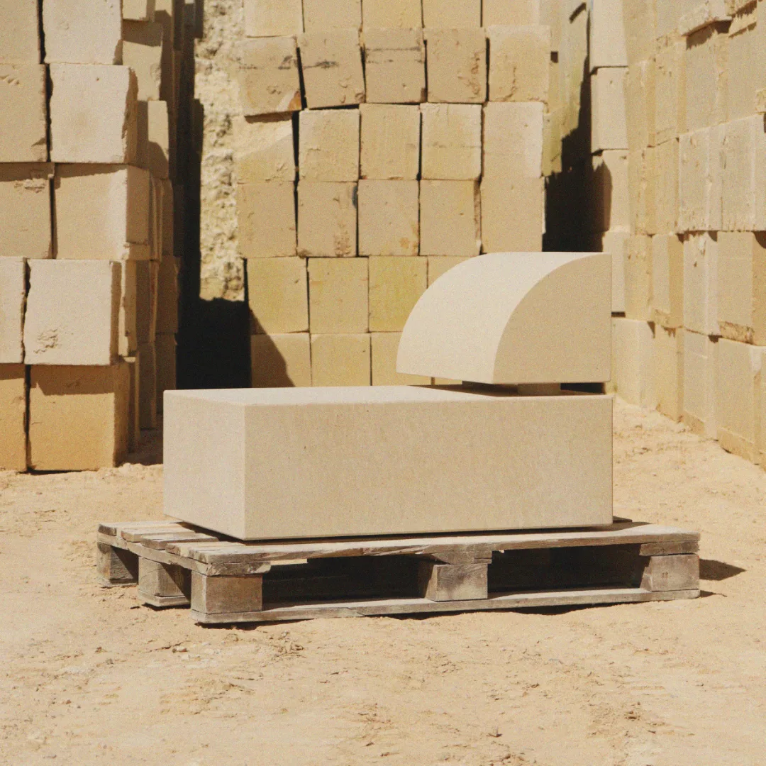 MA_STONE_FURNITURE_FATTIDIPIETRA_BENCH_INSITU Fattidipietra Stone Bench - Image 1