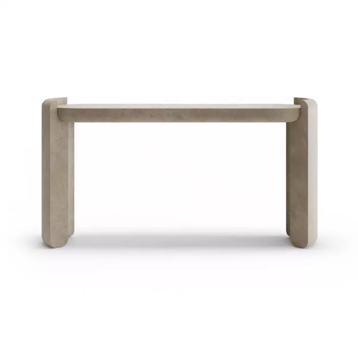 Fuente Stone Side Table - Image 2