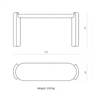 Fuente Stone Side Table - Image 3