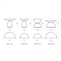 Geo C E S L Stone Coffee Table - Image 4