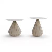 Rigo S M Stone Side Table - Image 2