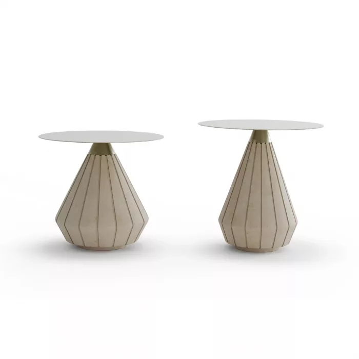 Rigo S M Stone Side Table - Image 2