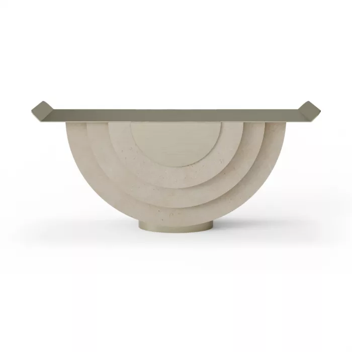 Romano Stone Coffee Table - Image 3